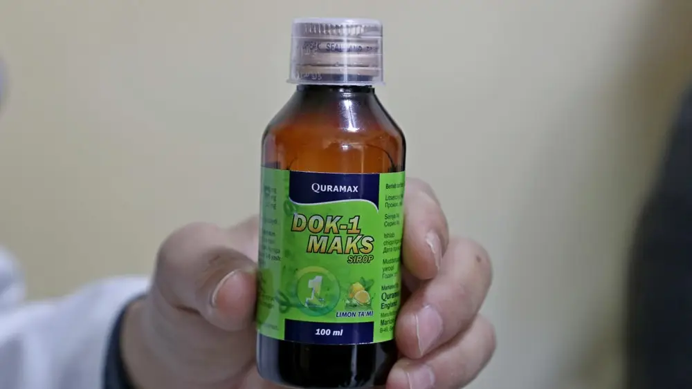 В Узбекистане от индийского сиропа «Док-1 Макс» компании Marion Biotech погибли 65 детей